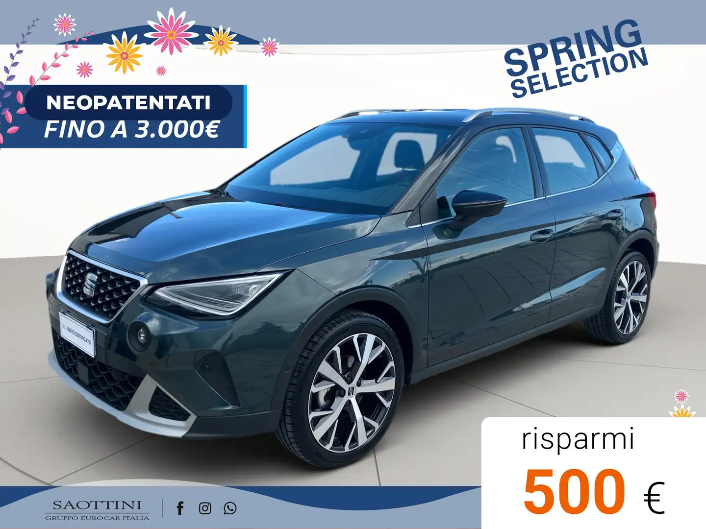 SEAT Arona 1.0 ecotsi Xperience 95 CV Green - 1