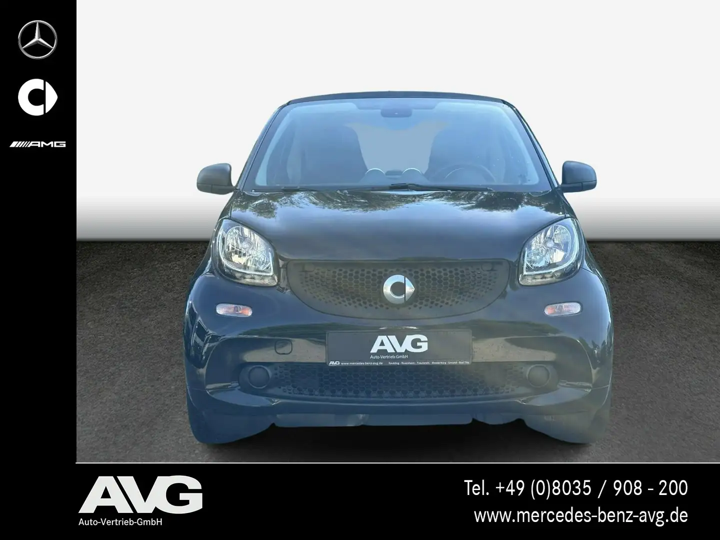 smart forTwo smart fortwo 52 kW twinamic Klima Tempomat RDK Schwarz - 2