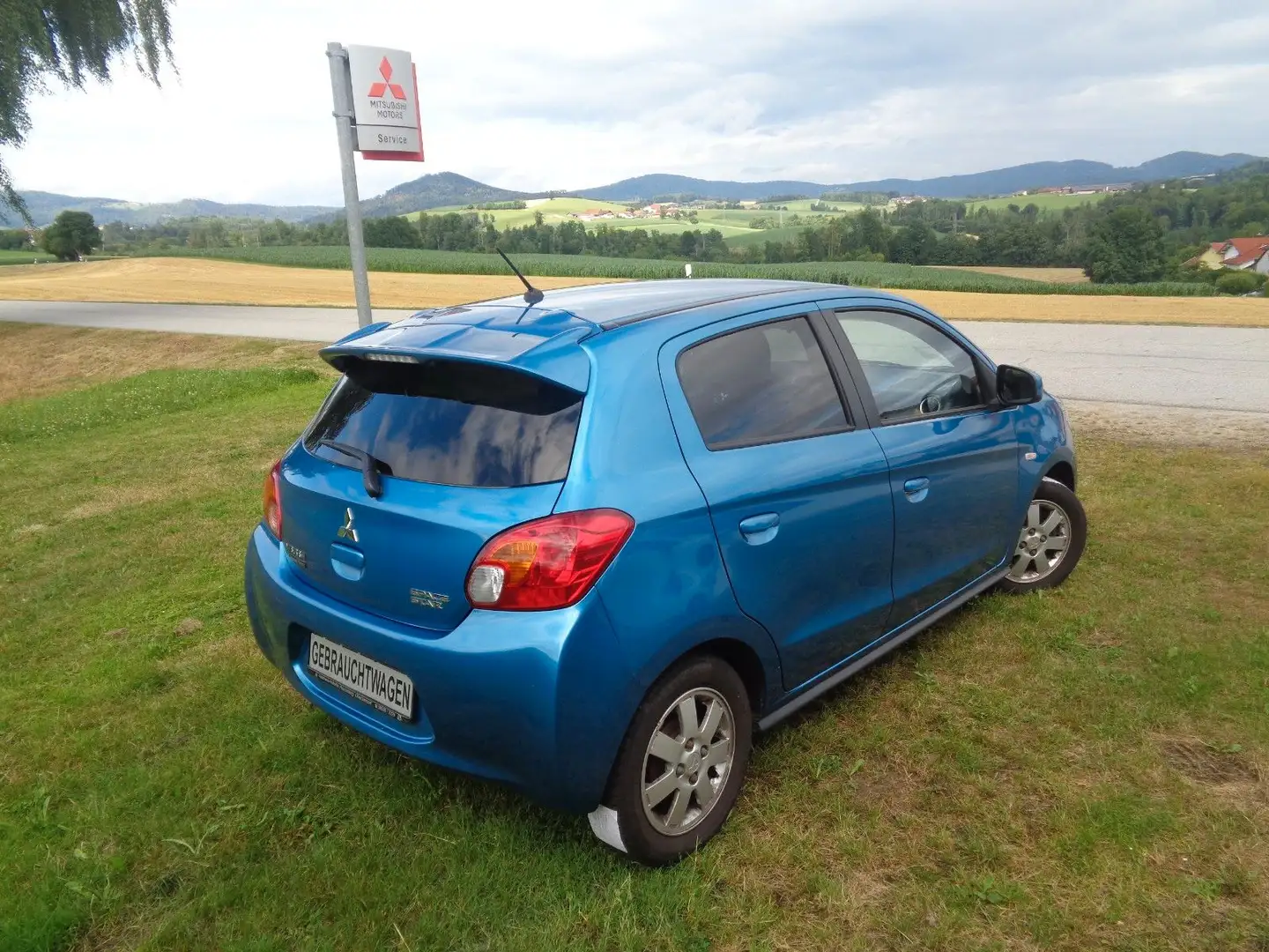 Mitsubishi Space Star Top Sitzheizung Klima Winterräder Blau - 2