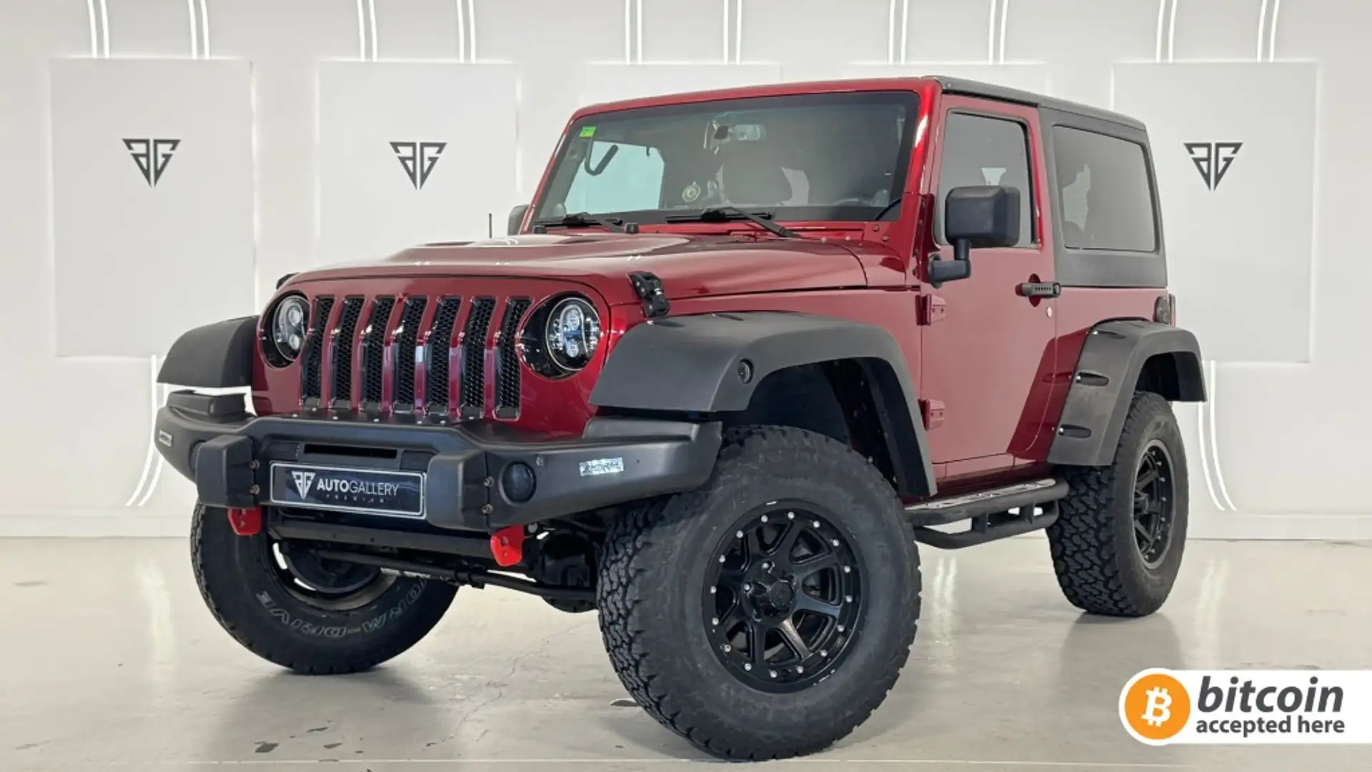 Jeep Wrangler 3.6 Rubicon Aut. Burdeos - 1
