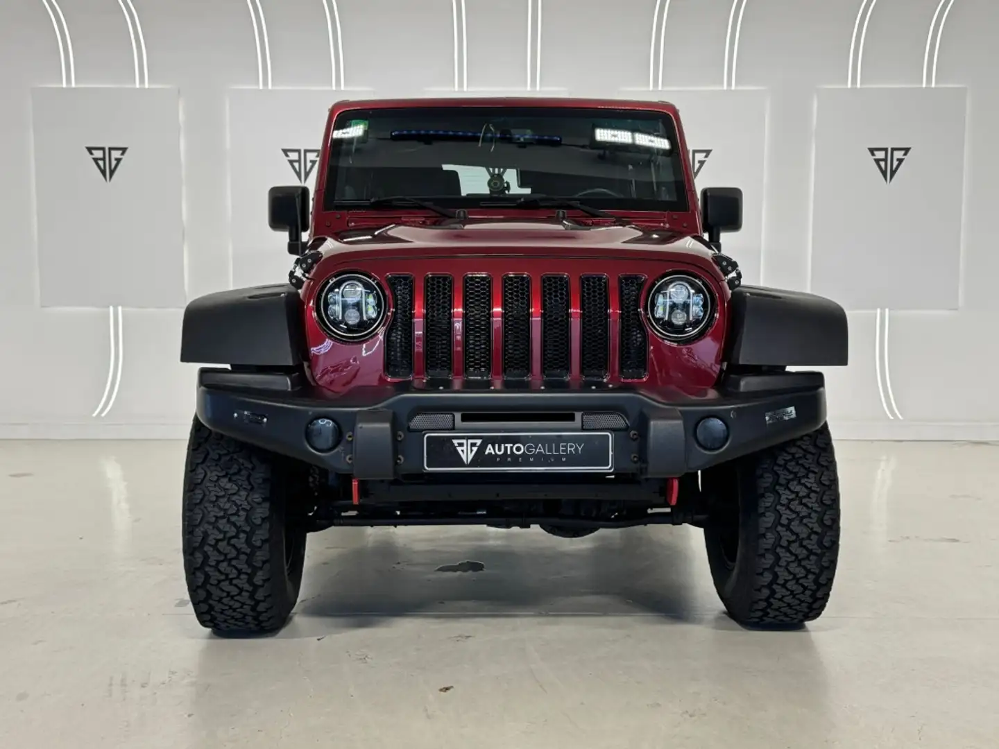 Jeep Wrangler 3.6 Rubicon Aut. Burdeos - 2