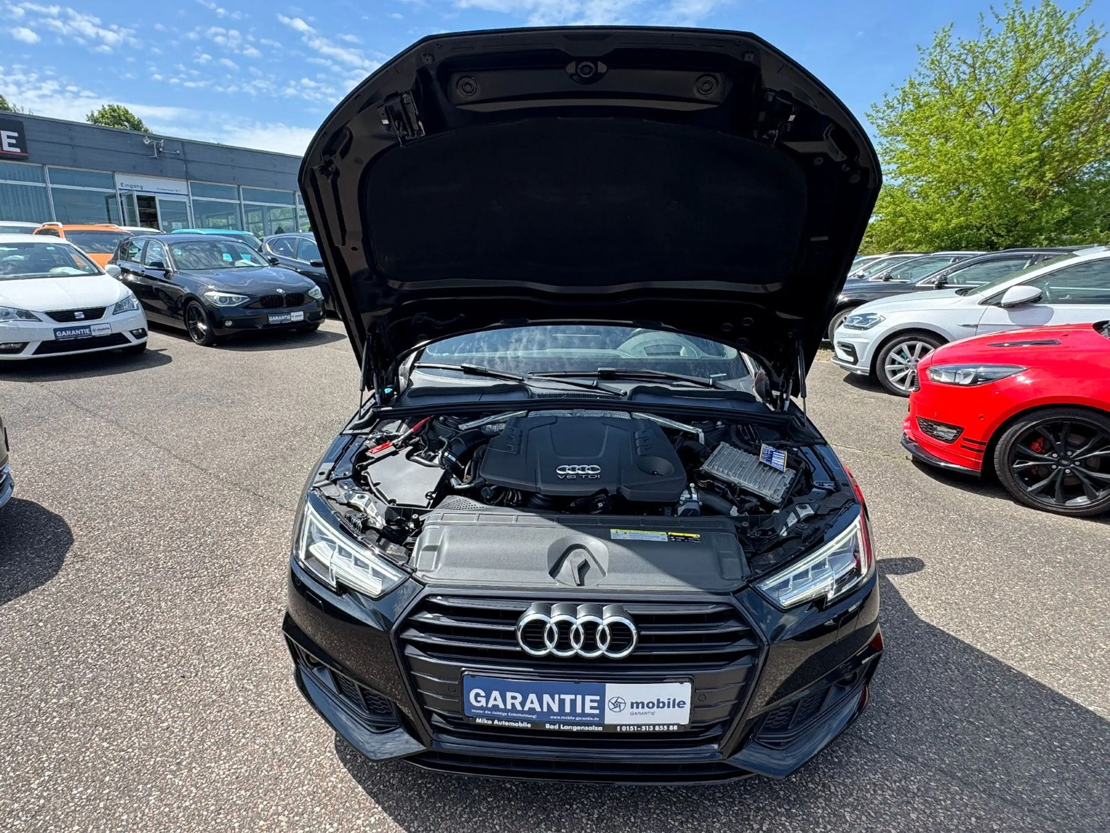 Audi A4 3x S-Line sport Pano Navi Led Acc Tmp Kamera — photo 34