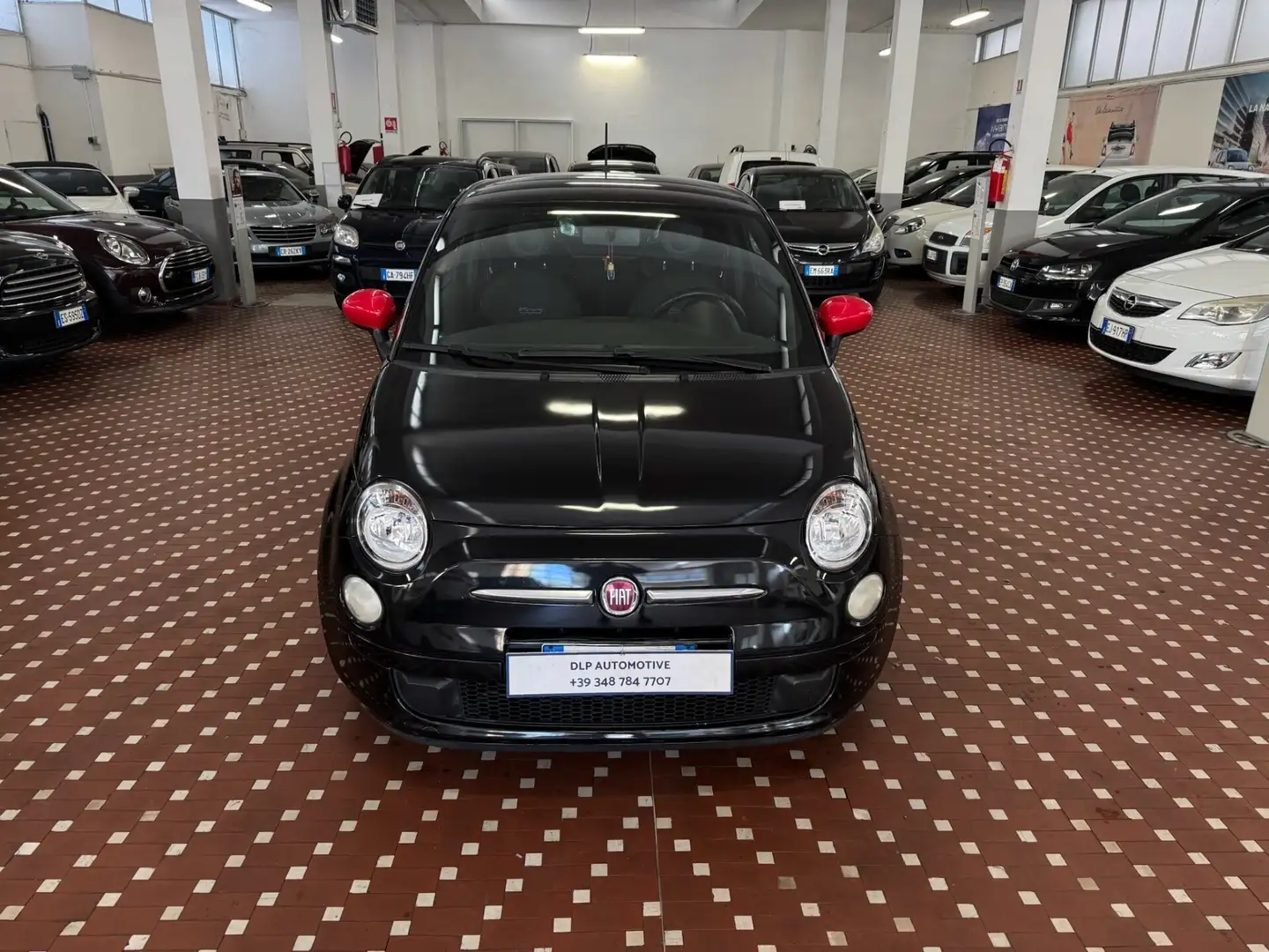Fiat 500 500 1.2 Matt Black DUALOGIC Zwart - 2