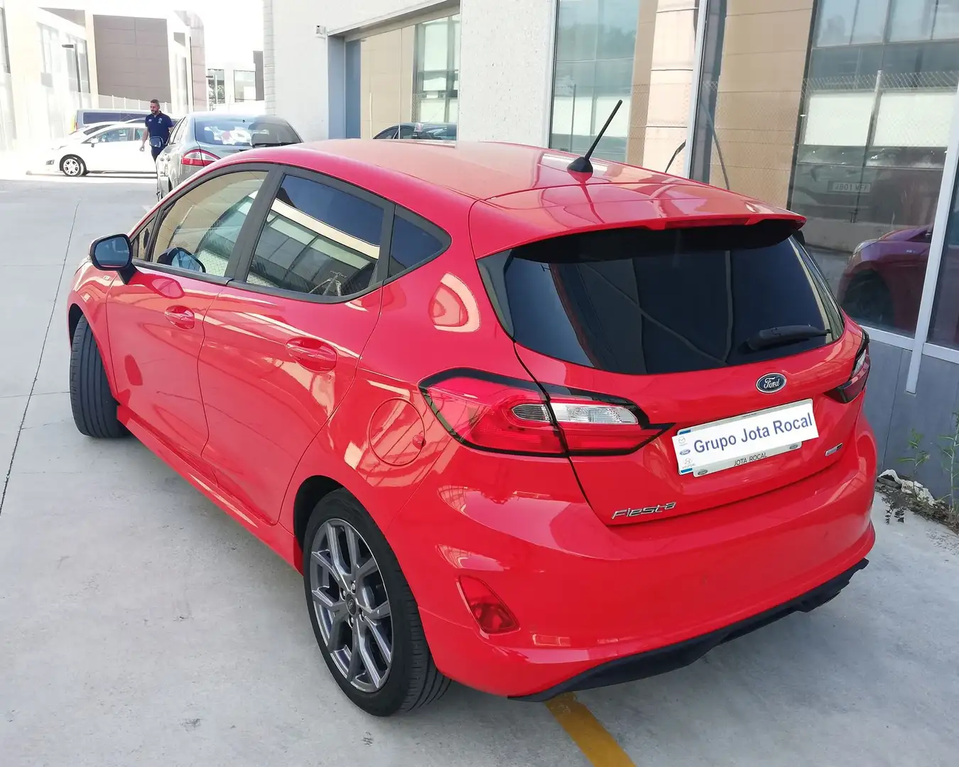 Ford Fiesta 1.0 EcoBoost MHEV ST Line 125 Rojo - 2