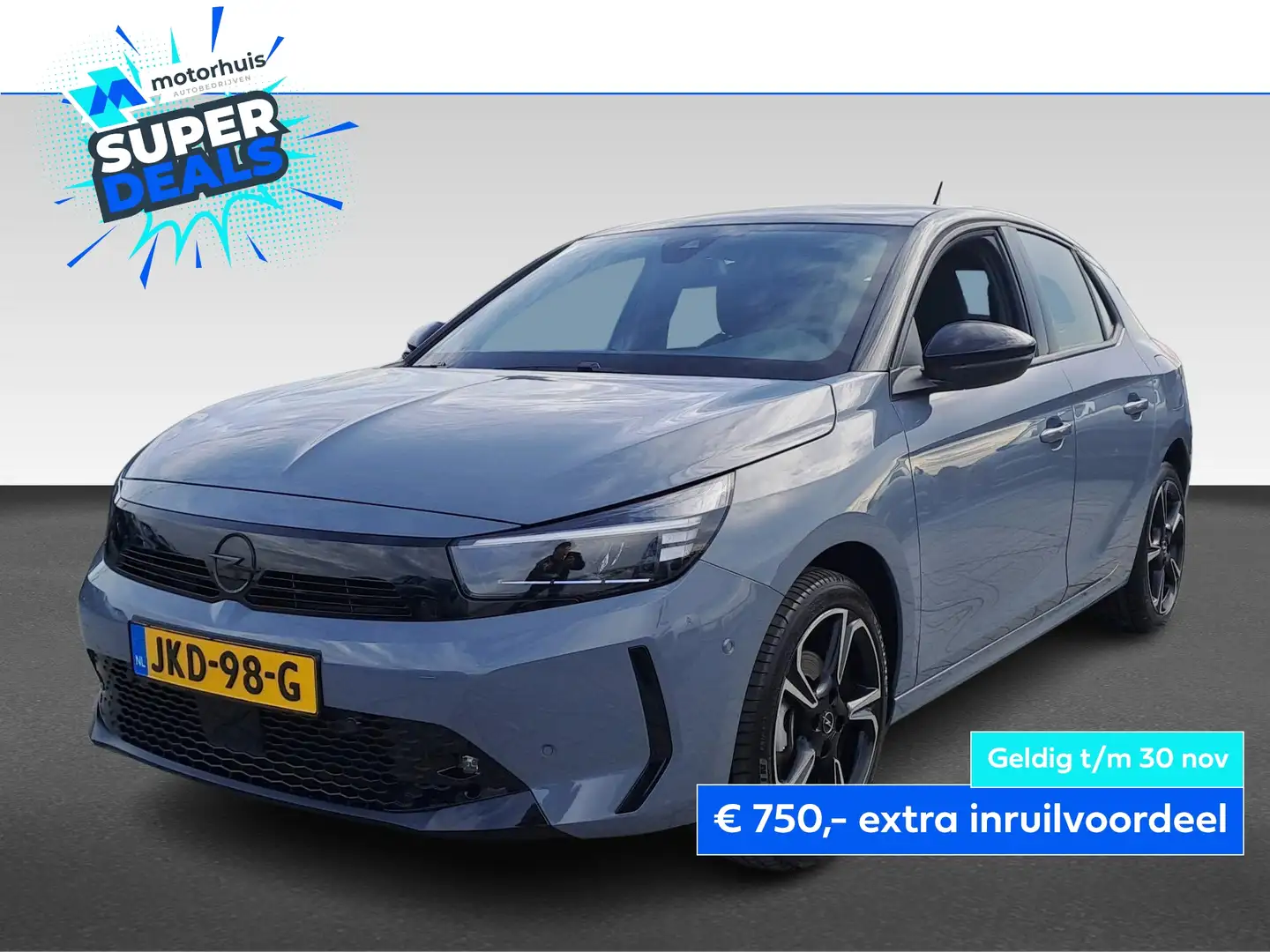 Opel Corsa 1.2 Turbo Start/Stop 100pk Corsa GS Gris - 1