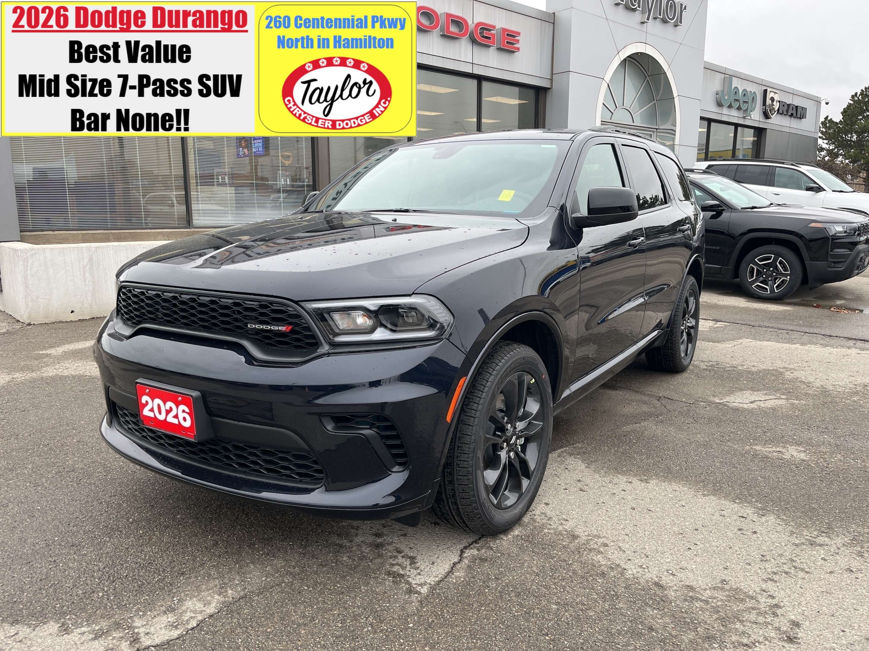 2026 Dodge Durango SXT AWD