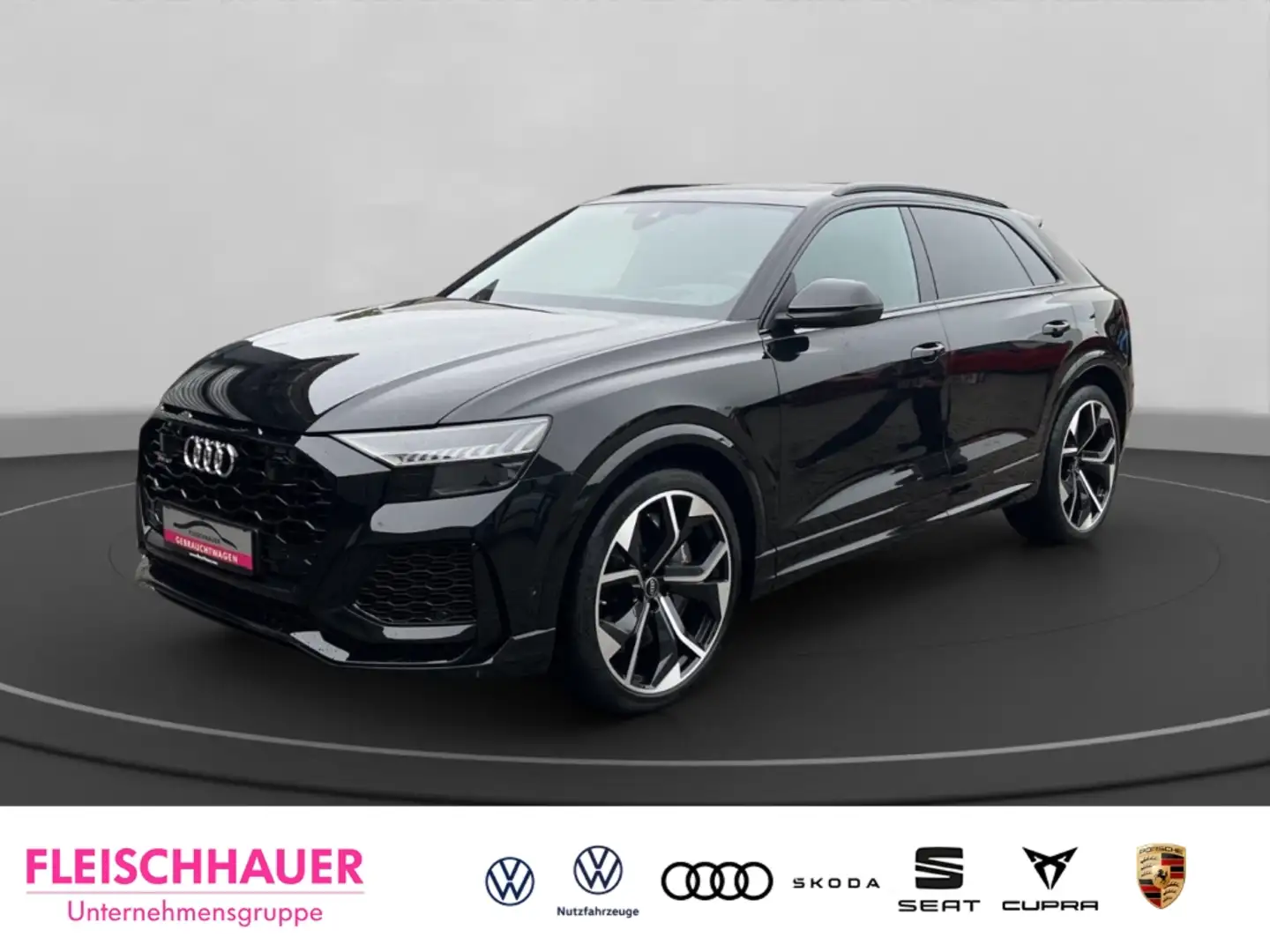 Audi RS Q8 Pano RS-Abgasanlage 305kmh AHK UPE 172200 € Schwarz - 1
