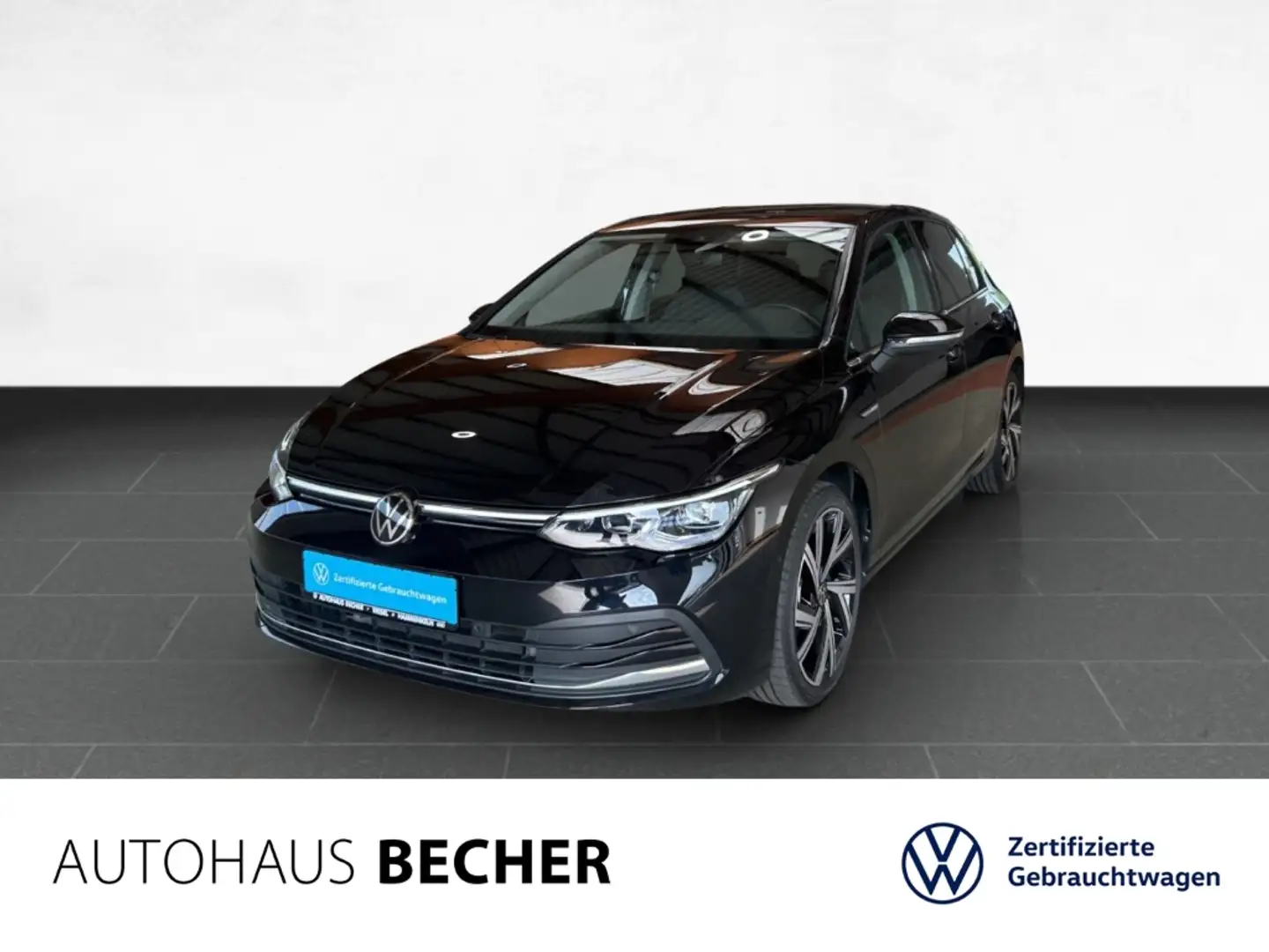 Volkswagen Golf 1.5 eTSI Style /AHK/Navi/LED/PDC/Sitzhz/ACC Schwarz - 1