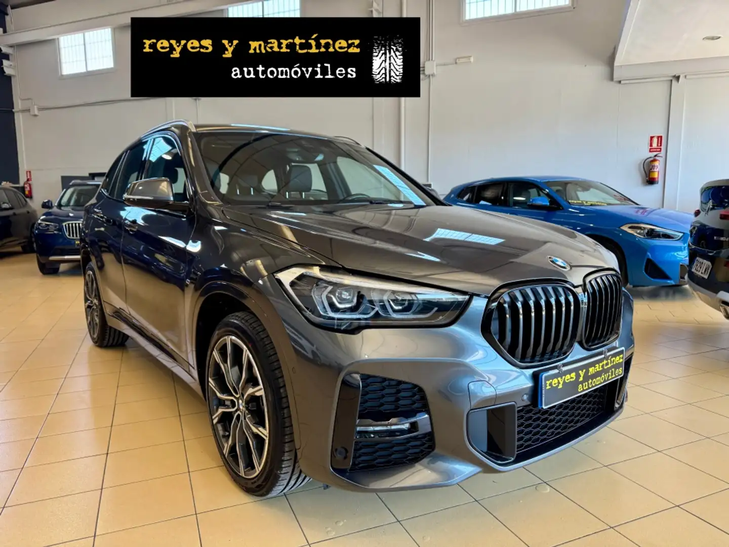 BMW X1 sDrive 18dA Corporate Grijs - 2