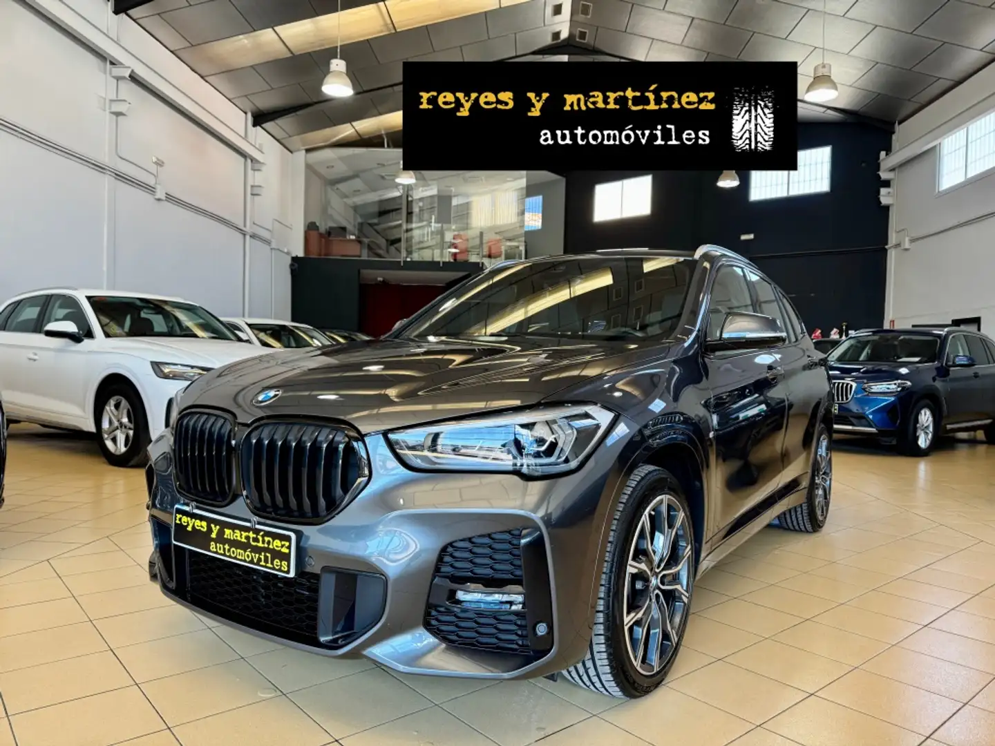 BMW X1 sDrive 18dA Corporate Grijs - 1