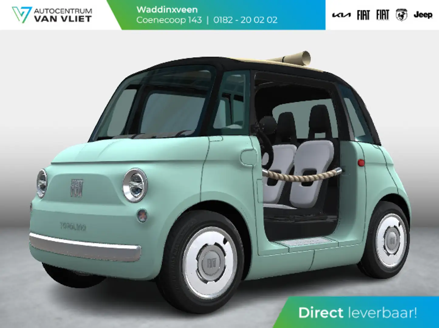 Fiat Topolino Dolcevita | Uit voorraad leverbaar | Actieradius 7 - 1