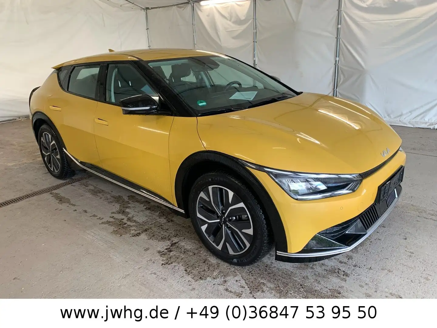 Kia EV6 LED Navi Leder 19" ACC+ Spur Kamera Carplay Gelb - 2