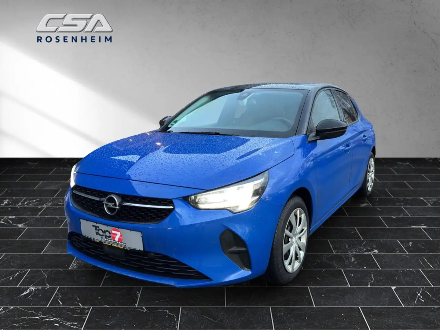 Opel Corsa e Edition LED Klima Einparkhilfe el. Fenster Blau - 2