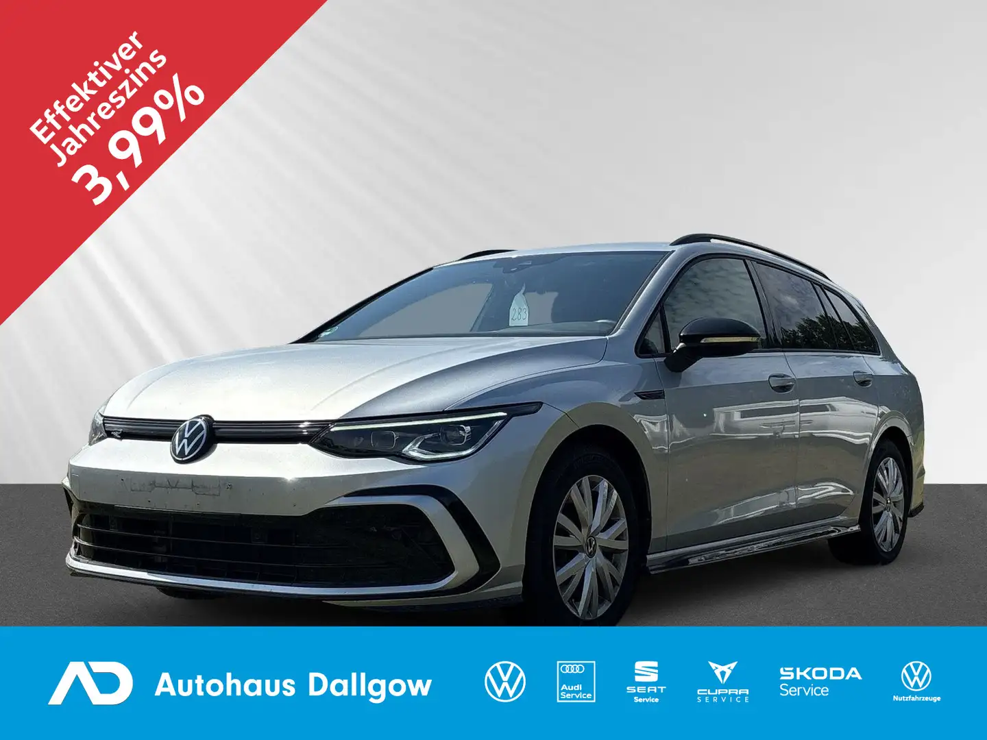 Volkswagen Golf Variant R-Line 1,5 l eTSI OPF 96 kW (130 PS Silber - 1