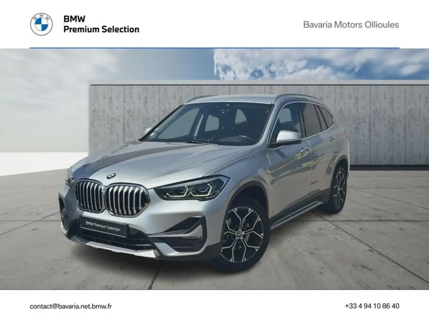 BMW X1 sDrive18iA 136ch xLine DKG7 Noir - 1