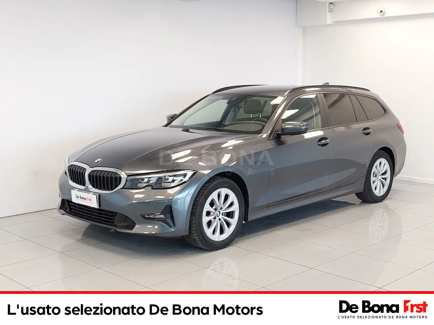 BMW 320 320d touring mhev 48v xdrive auto Grigio - 1