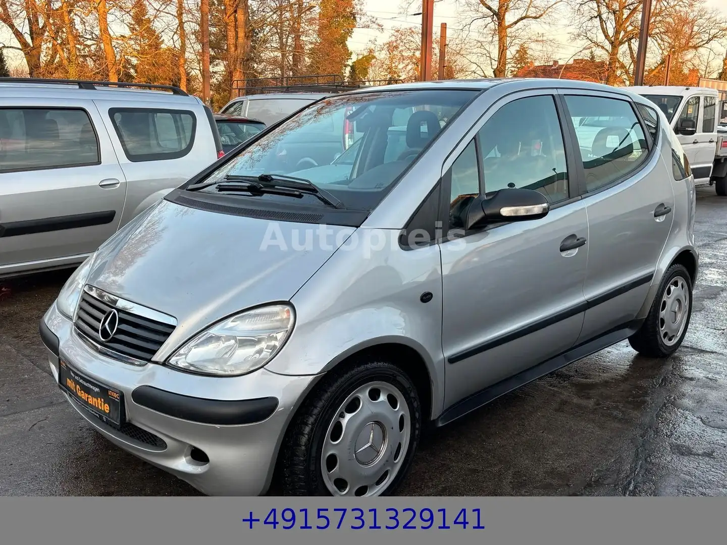 Mercedes-Benz A 160 Klima Automatik Schiebedach SHZ Silber - 2