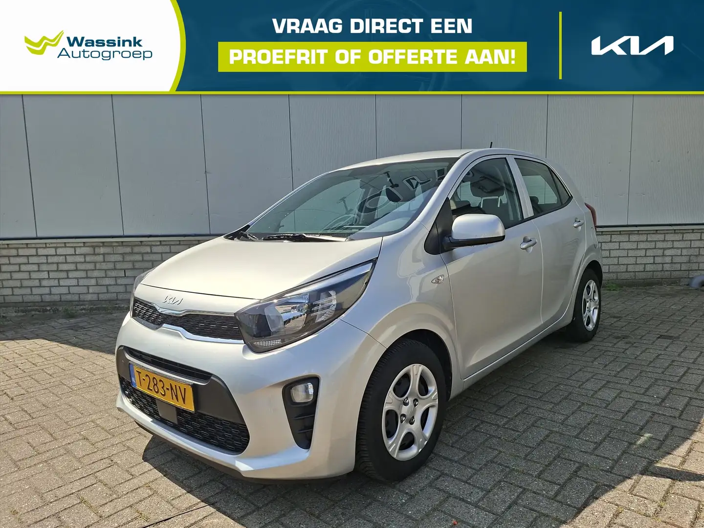 Kia Picanto ComfortLine | Cruise Control | Bluetooth | Airco | Grijs - 1