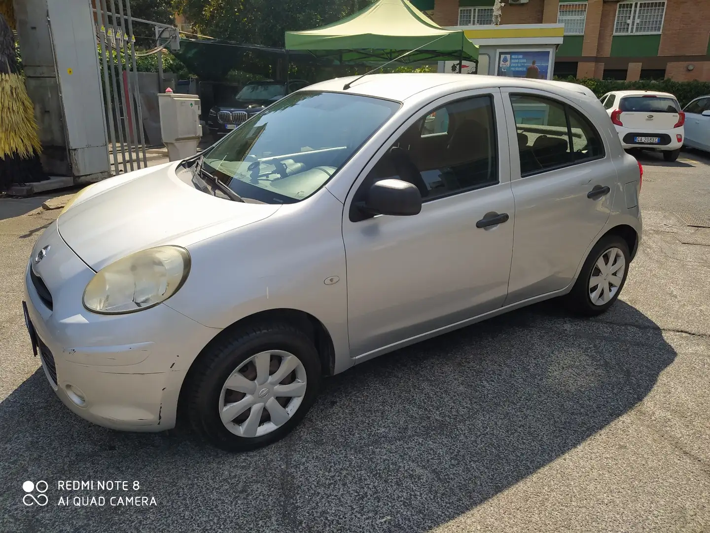 Nissan Micra Micra IV 2010 5p 1.2 Visia eco Gpl Gris - 2