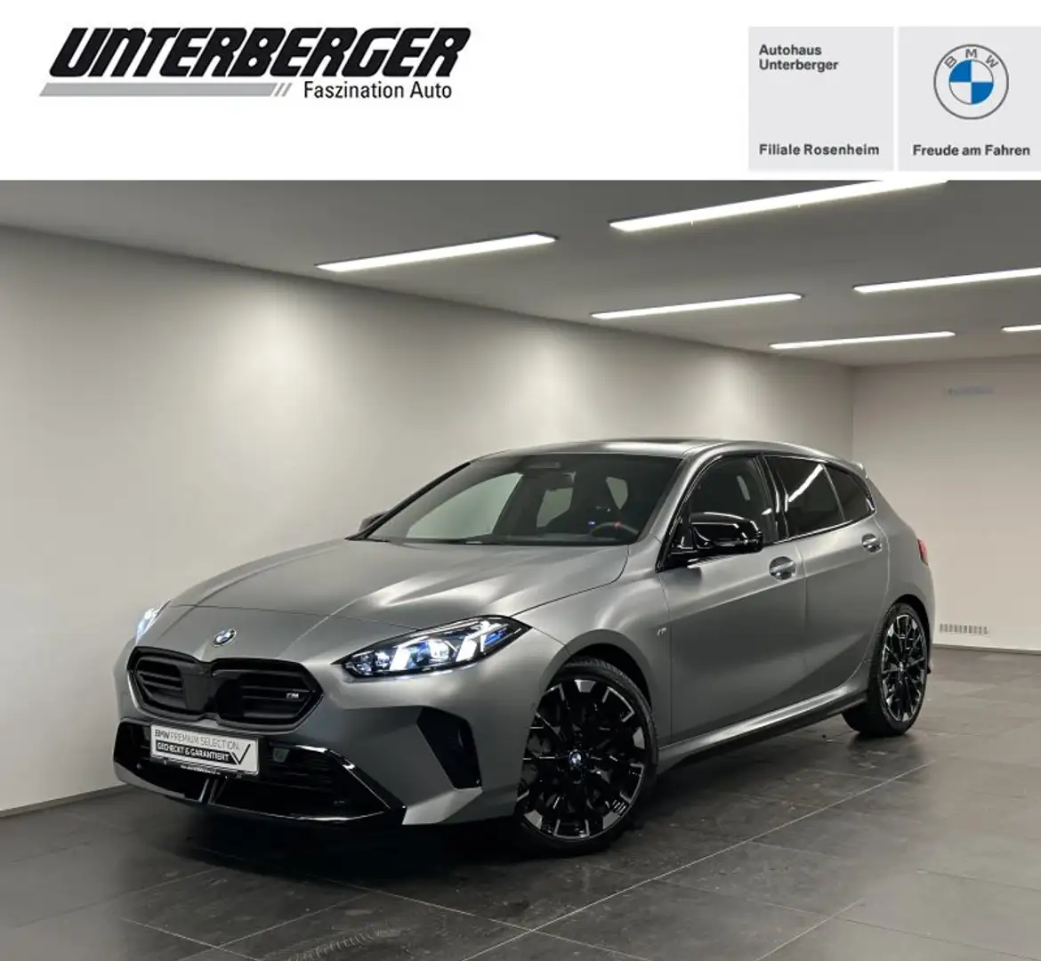 BMW 135 M135 xDrive M Sportpaket Pro DA. Prof. PA. Plus Ha Grau - 1