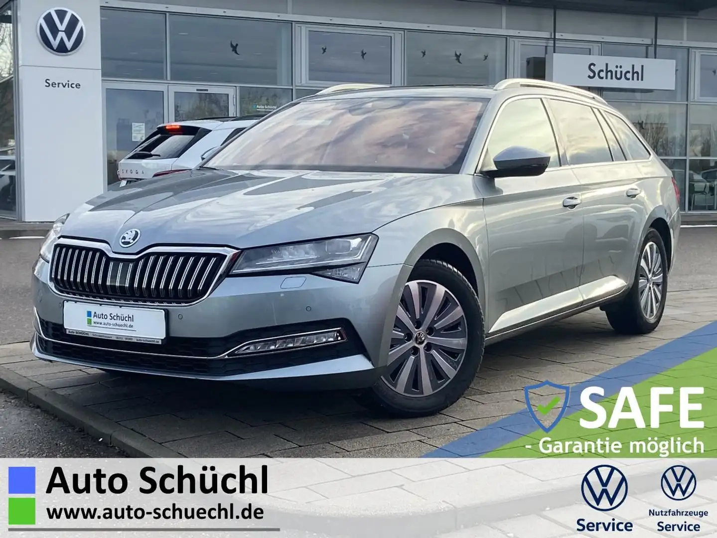 Skoda Superb 2.0 TDI DSG Style LED-MATRIX+PANORAMA+AHK Grau - 1