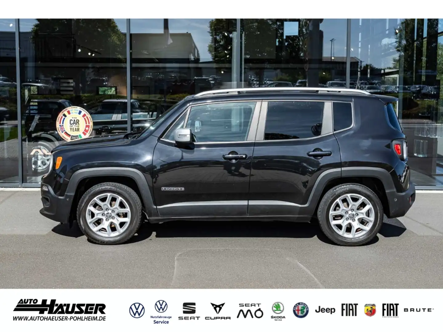 Jeep Renegade Limited 1.4 MultiAir 4x2 NAVI KAMERA PARK BI-XENON Zwart - 2
