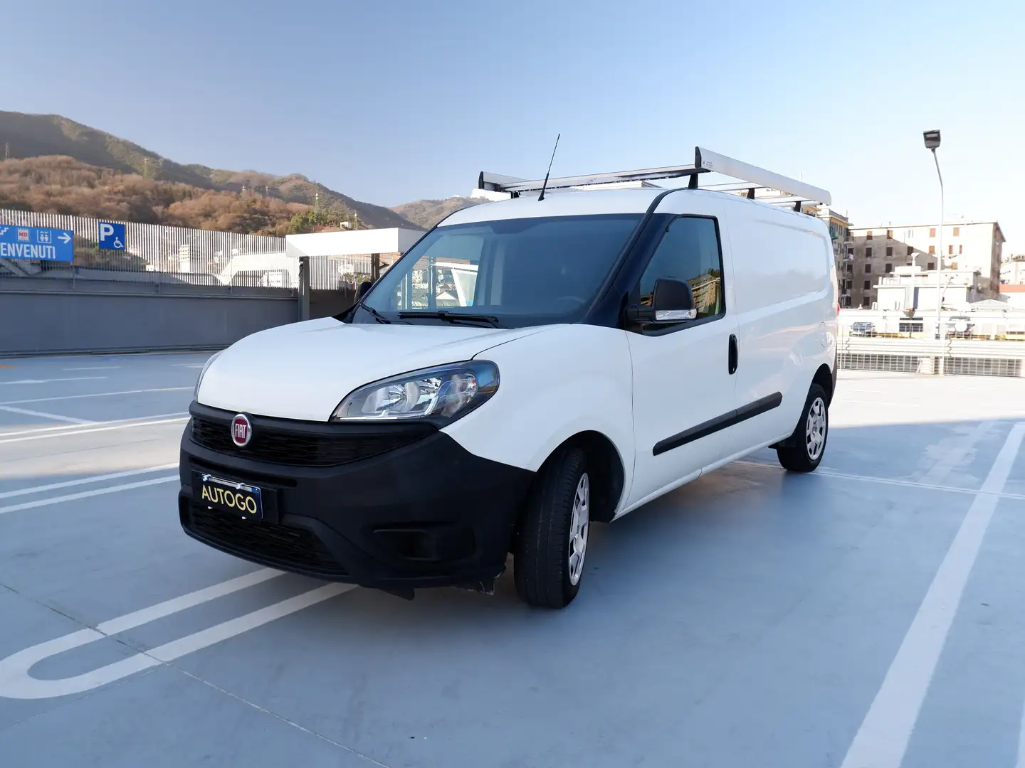 Fiat Doblo MAXI L2H1 LOUNGE 1.6 Mjet 105cv E6D Blanc - 1