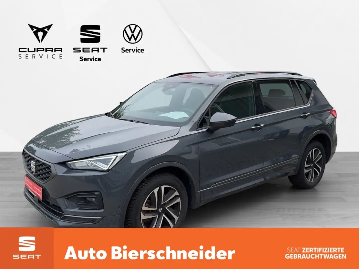 SEAT Tarraco 2.0 TDI DSG FR ab 399,-EUR 7-S. AHK Top eHeck FaPa Grau - 1