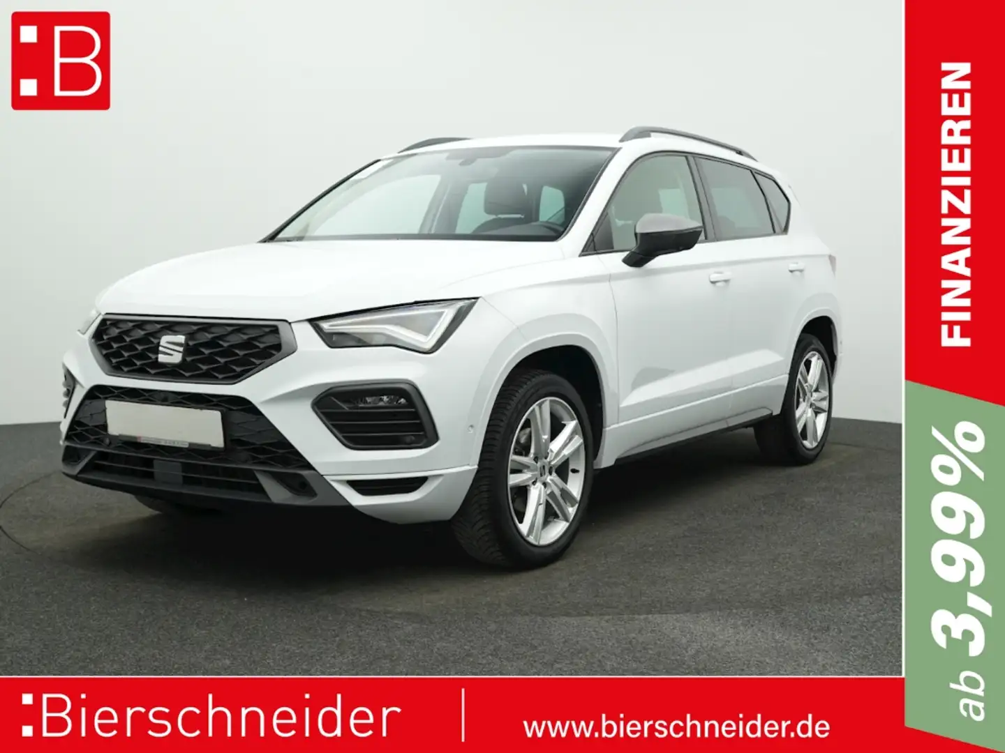 SEAT Ateca 1.5 TSI DSG FR-Line NAVI AREAVIEW LED BEATS Weiß - 1