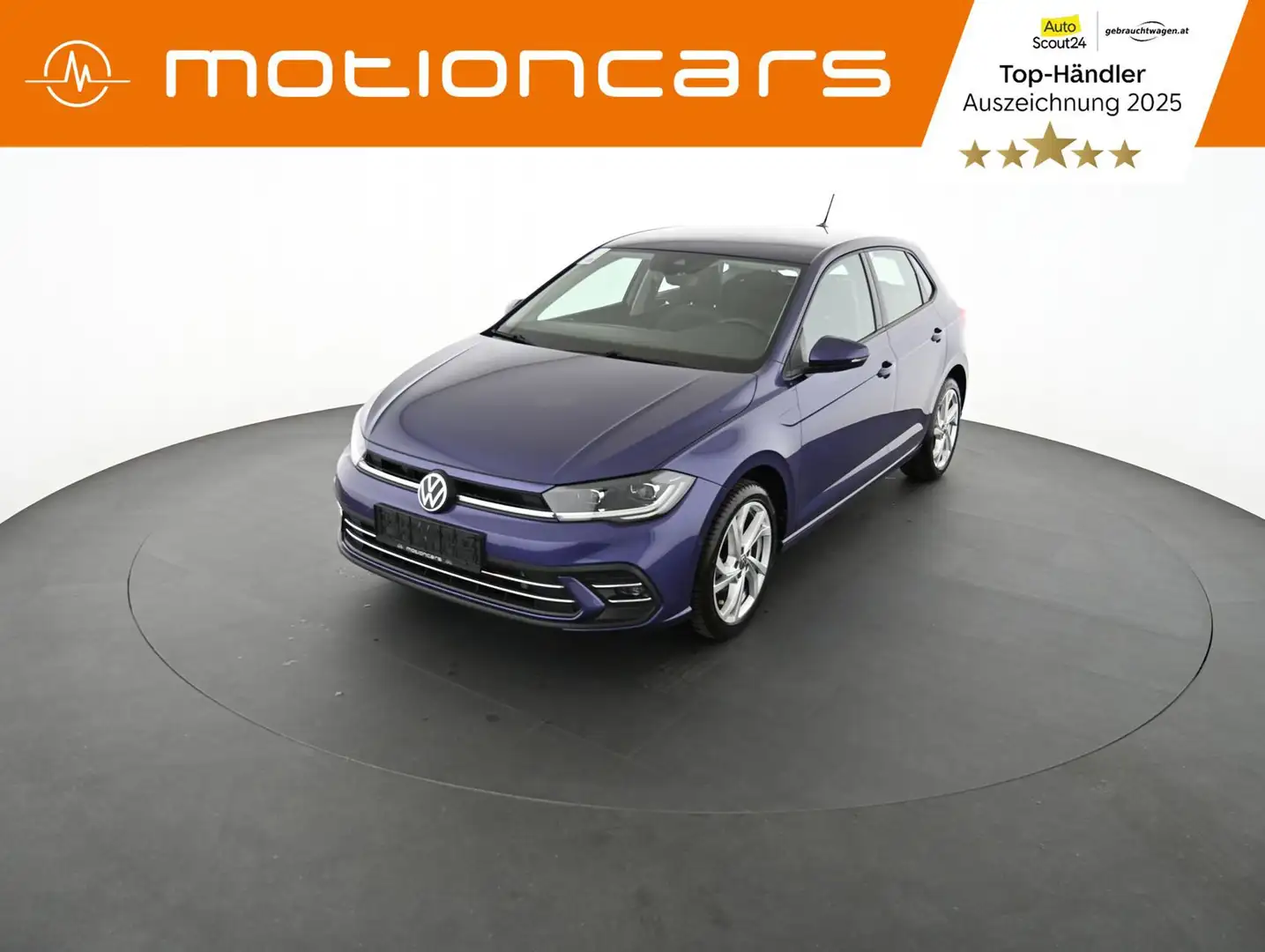 Volkswagen Polo 1.0 TSI 110 DSG7 STYLE Pickerl NEU Violett - 1