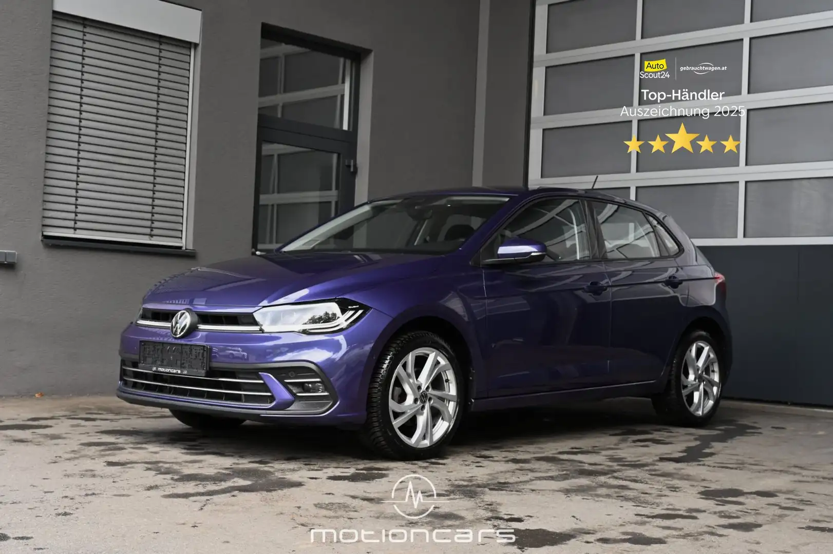Volkswagen Polo 1.0 TSI 110 DSG7 STYLE Pickerl NEU Violett - 1