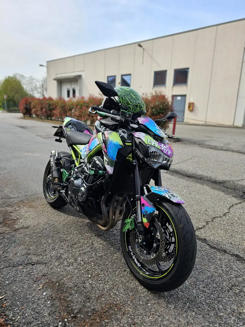 Kawasaki Z 900 Wrap Joker Grigio - 1