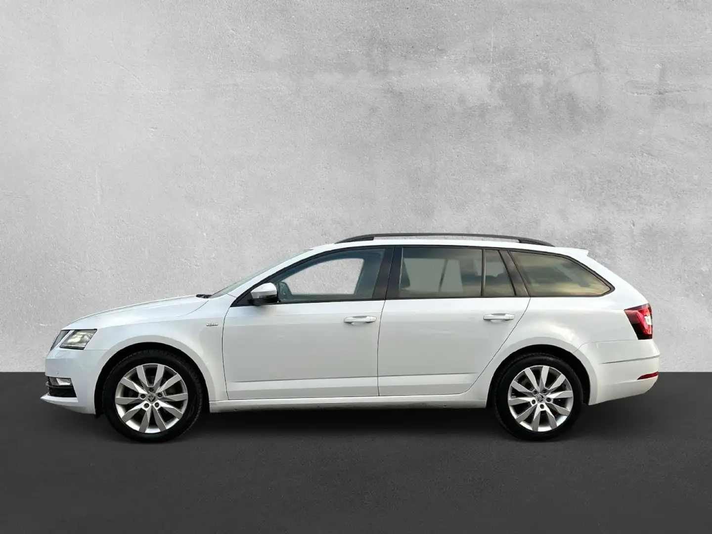 Skoda Octavia Combi Ambition 2.0l TDI DSG Klima Navi Blanco - 2