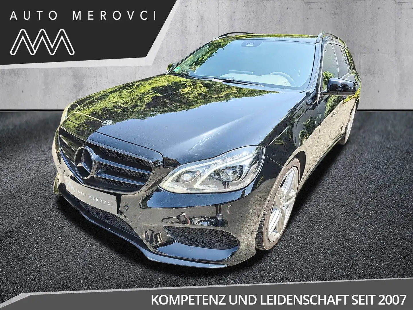 Mercedes-Benz E 250 E250 T 4Matic AMG Line/LED/Navi/Schiebedach/Cam Black - 1
