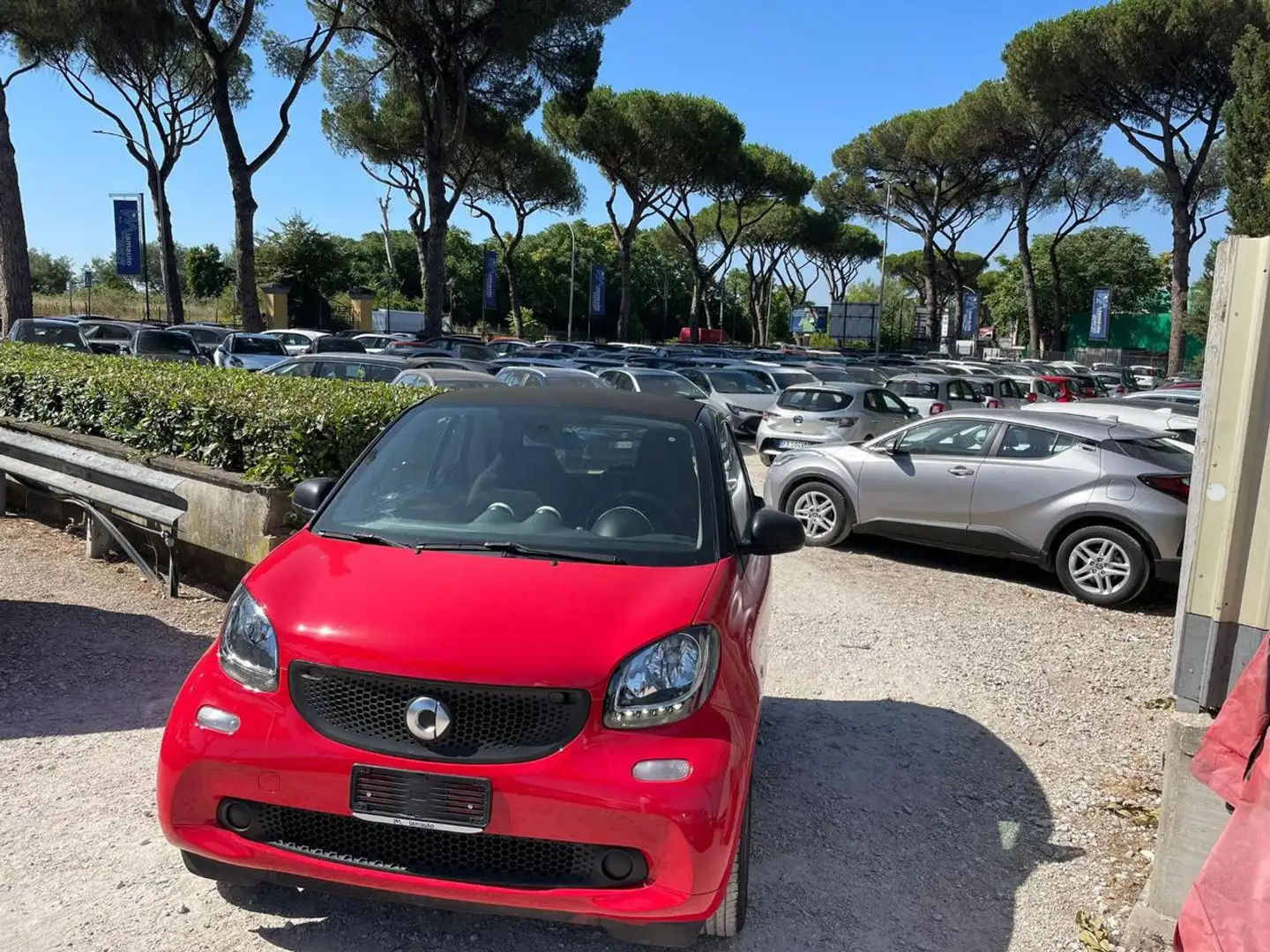 smart forTwo 1.0cc 71cv SENS PARK BLUETOOTH CRUISE CERCHI LEGA Rosso - 1