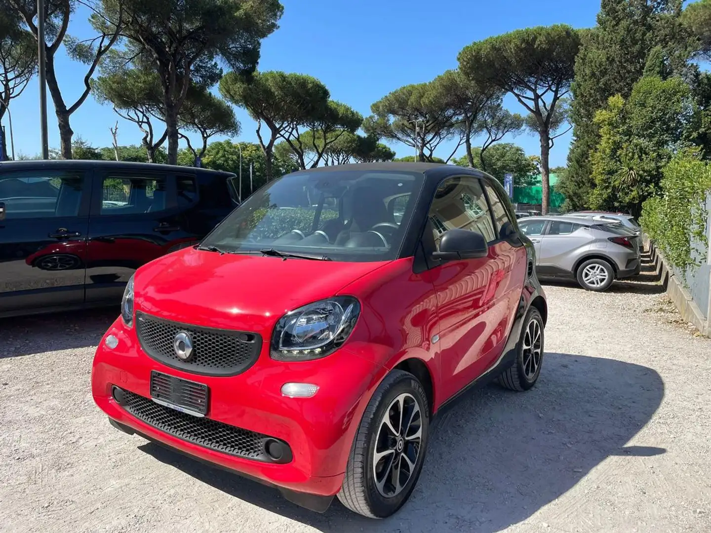smart forTwo 1.0cc 71cv SENS PARK BLUETOOTH CRUISE CERCHI LEGA Rosso - 2
