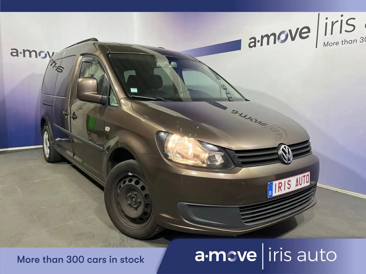 Volkswagen Caddy 1.6 TDI | AC | DOUBLE CABINE |NETTO : 6200€ Bruin - 1