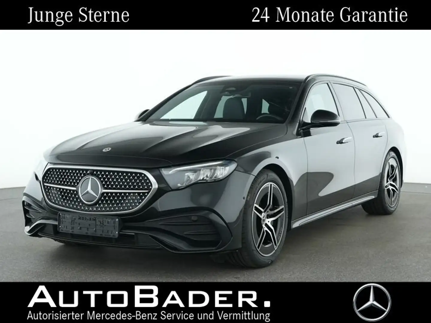 Mercedes-Benz E 220 E 220 d T AMG Advanced DISTR NIGHT AHK KeylGO Schwarz - 1