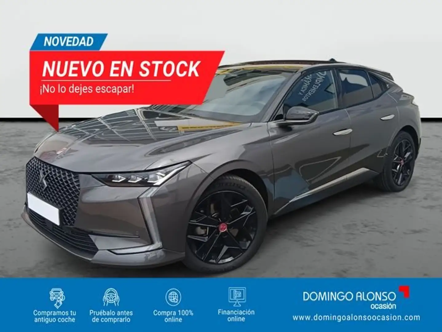 DS Automobiles DS 4 E-Tense Performance Line Aut. 225 Gris - 1