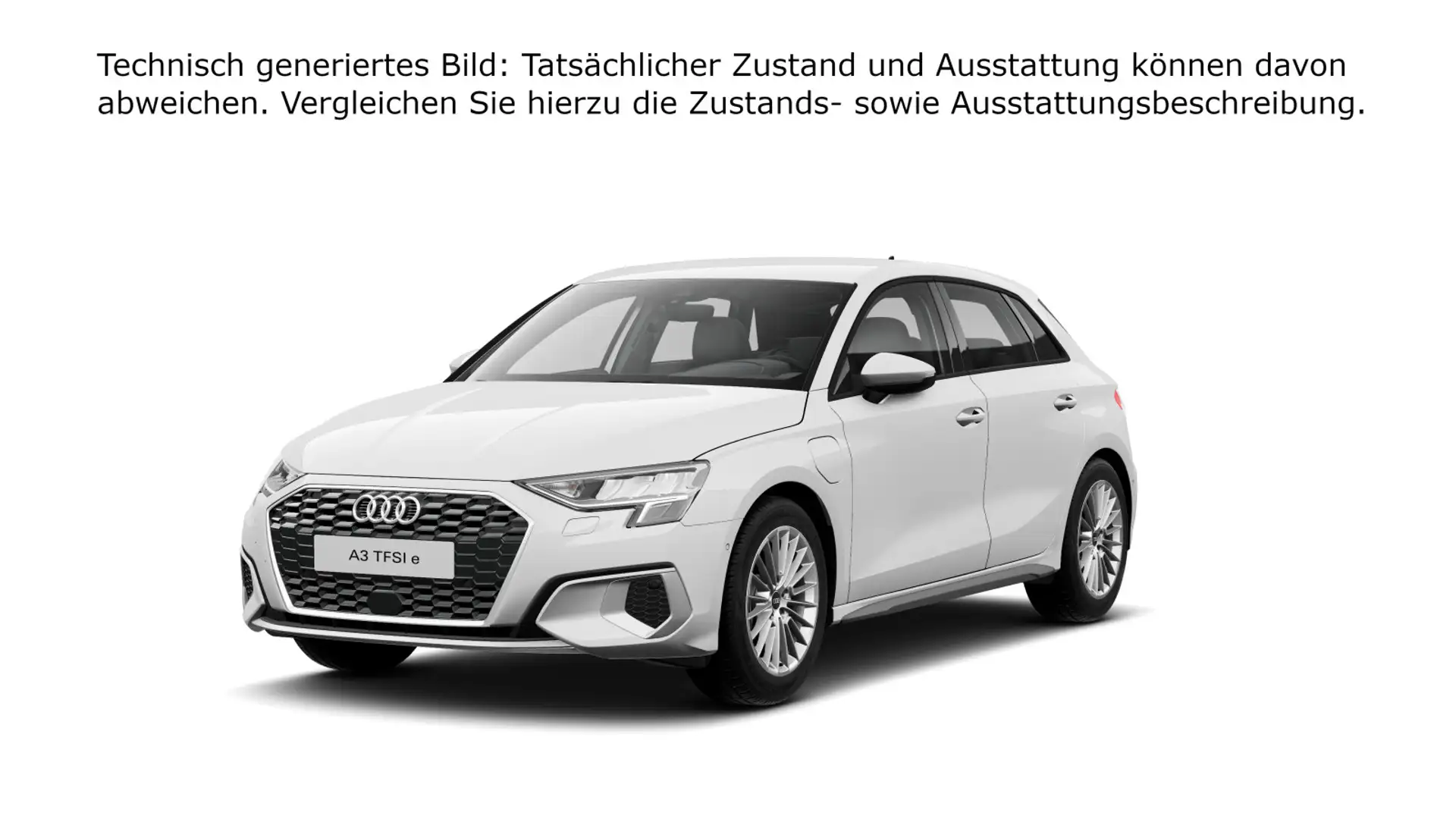 Audi A3 40 TFSIe S-tronic advanced Business Weiß - 2