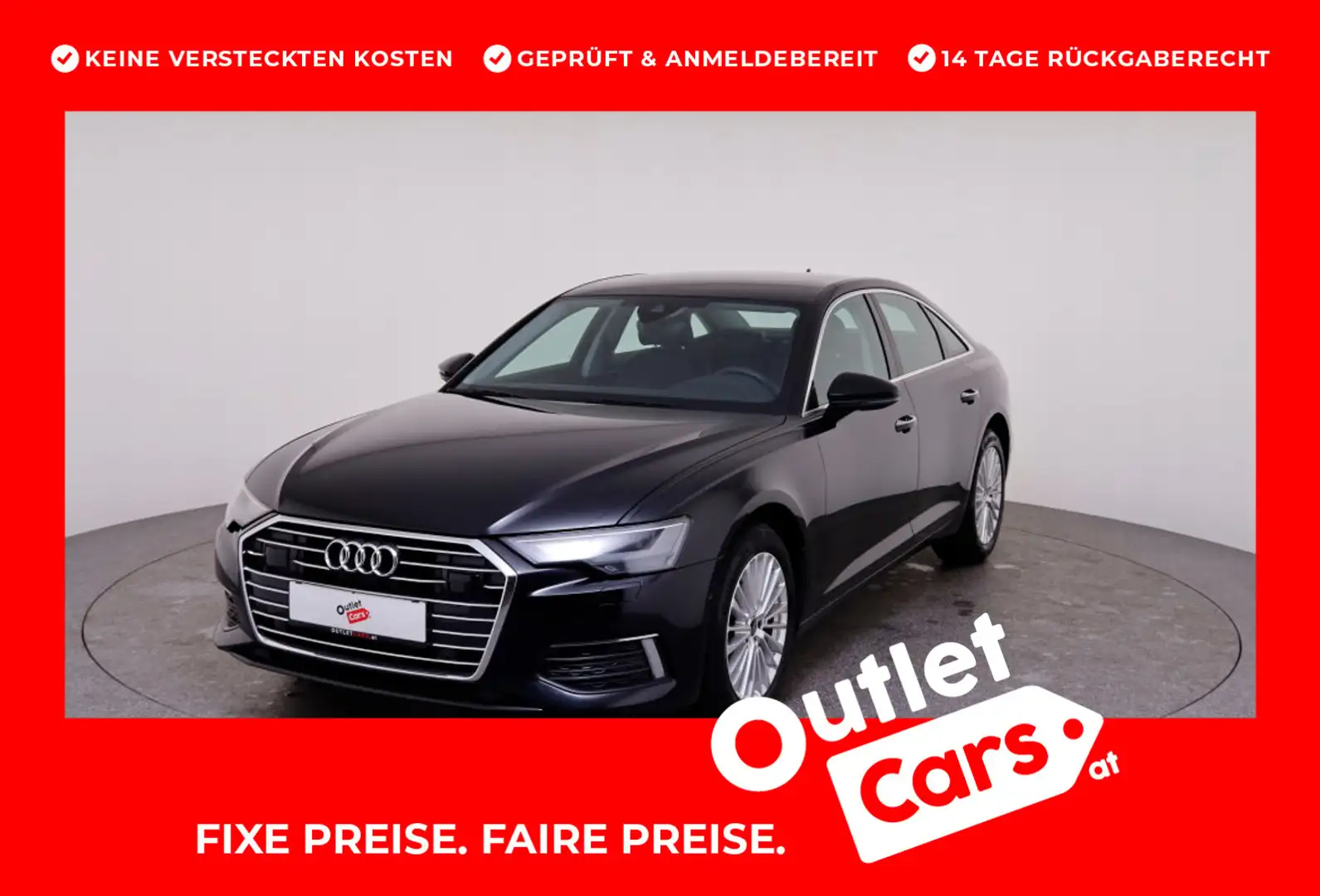 Audi A6 Limousine 40 TDI Design Noir - 1