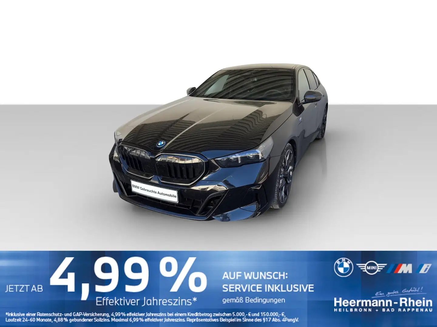 BMW 550 e xDrive Lim. M Sport Pro LiveCock.LED.Keyl. Schwarz - 2