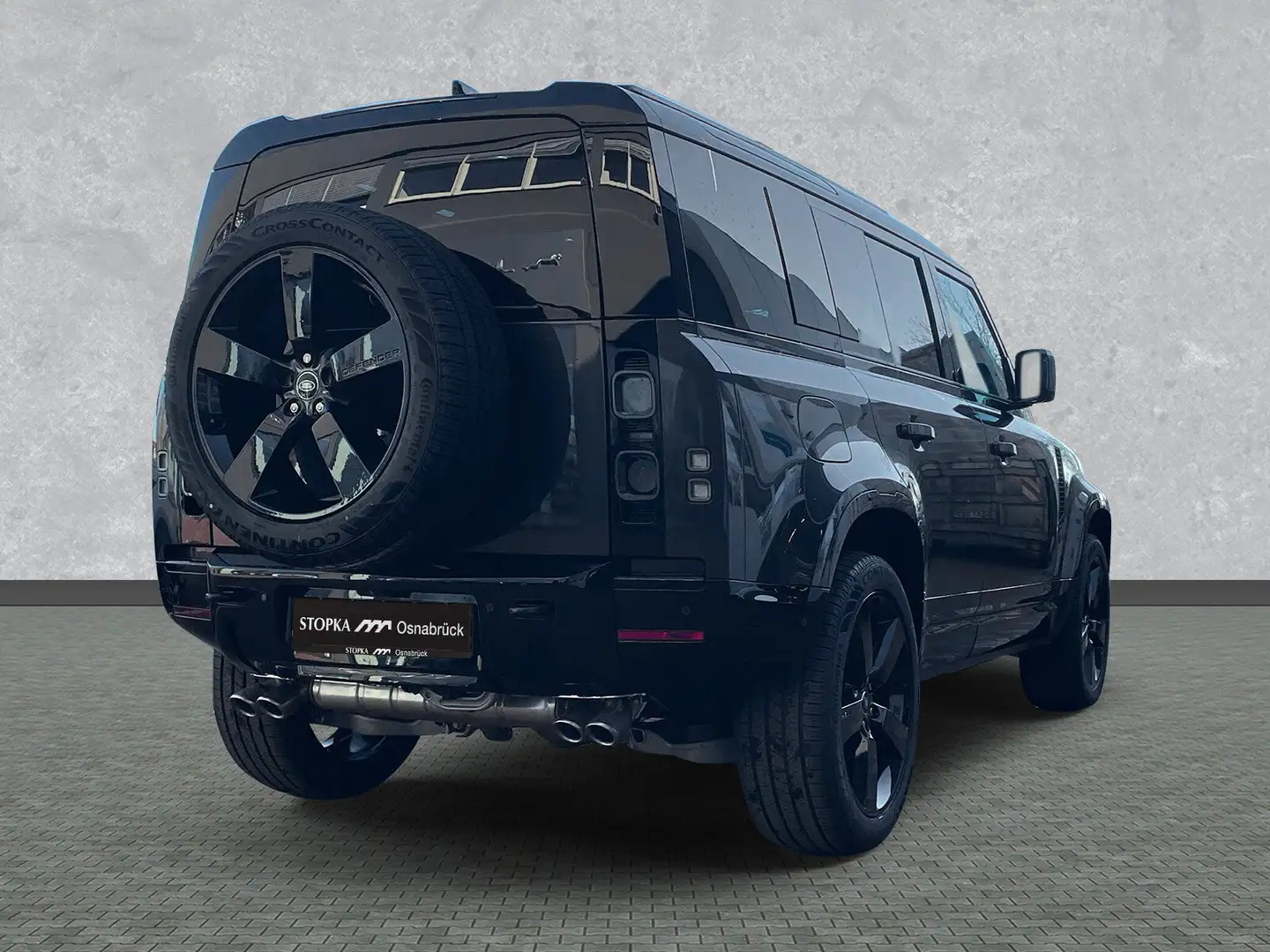 Land Rover Defender Defender 110 P425 X V8 22" AHK Matrix-LED Pano Grijs - 2