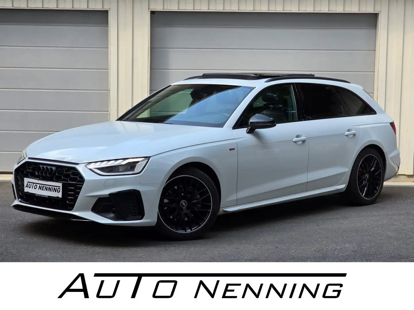 Audi A4 40 TDI quattro S line AHK Matrix Panorama Keyless Weiß - 1