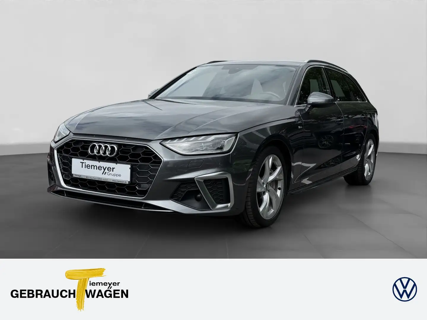 Audi A4 40 TDI Q S LINE NAVI+ KAMERA AHK Grigio - 1