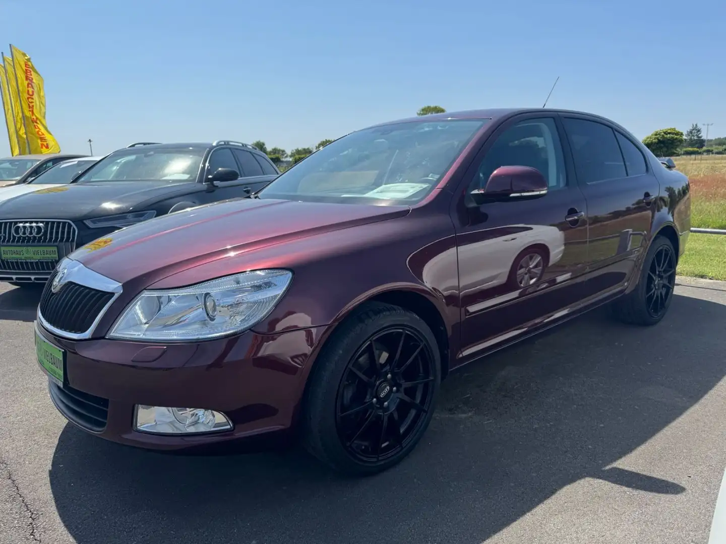 Skoda Octavia Lim. Elegance 1,4 TSI DSG /Xenon Piros - 2