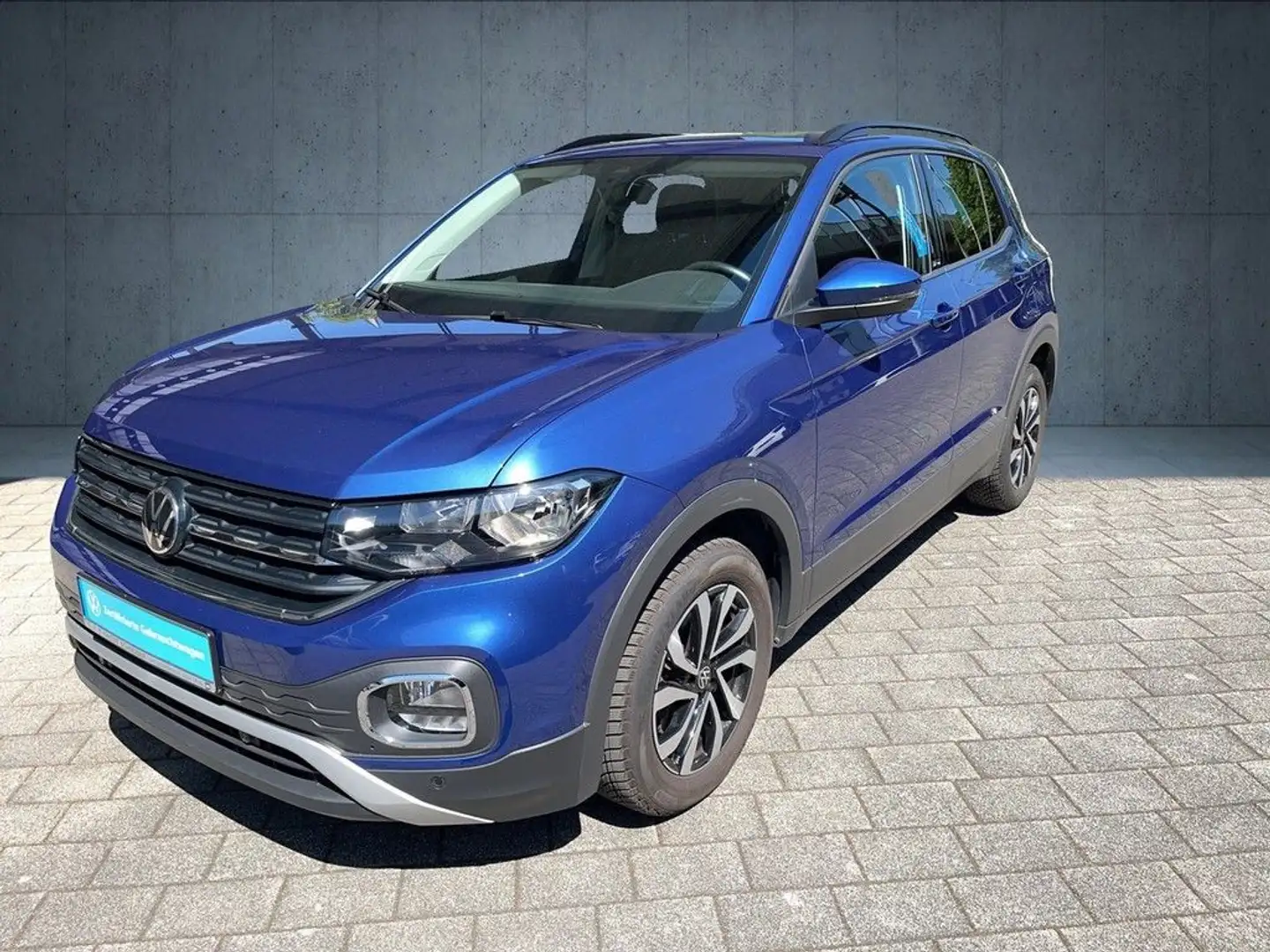 Volkswagen T-Cross 1.0 TSI Active Navi ACC SHZ Blauw - 2