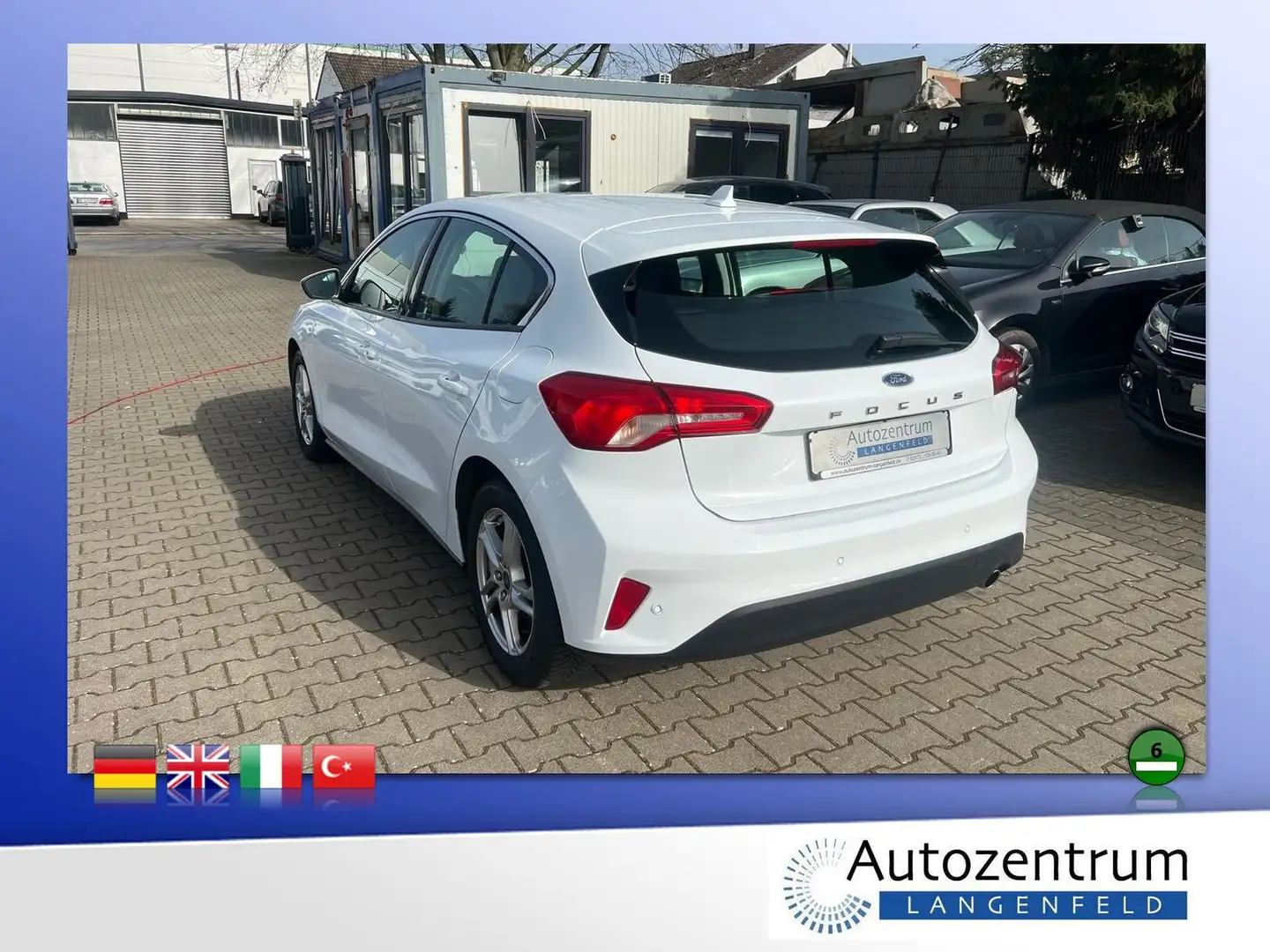 Ford Focus 1.0 Ecoboost Trend *NAVI*SITZHEIZUNG* Weiß - 2