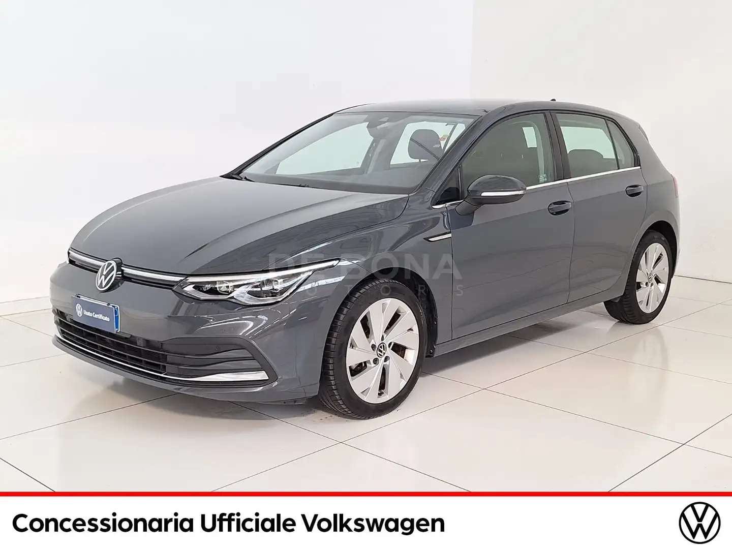 Volkswagen Golf 2.0 tdi style 115cv Gris - 1