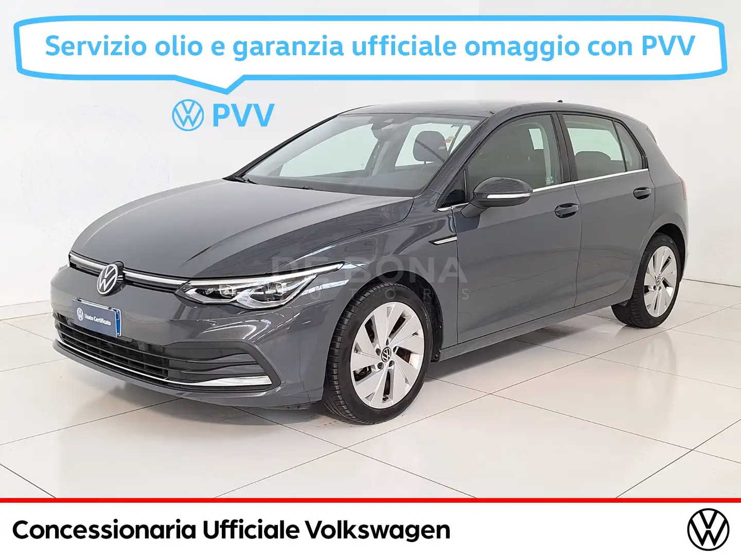 Volkswagen Golf 2.0 tdi style 115cv Grigio - 1